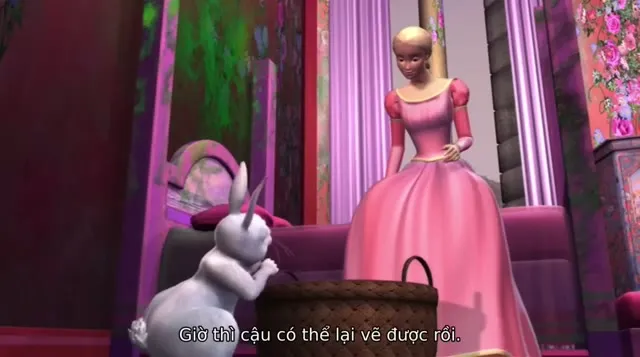Hình ảnh trong phim Barbie vào vai Rapunzel trên TVHay Hình ảnh trong phim Barbie vào vai Rapunzel trên TVHay